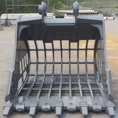 Excavator Heavy Duty Skeleton Bucket Sieve Bucket Spare Parts Bucket