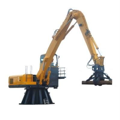 Stationary Grapple Crane 25 Ton Load and Unload Crane