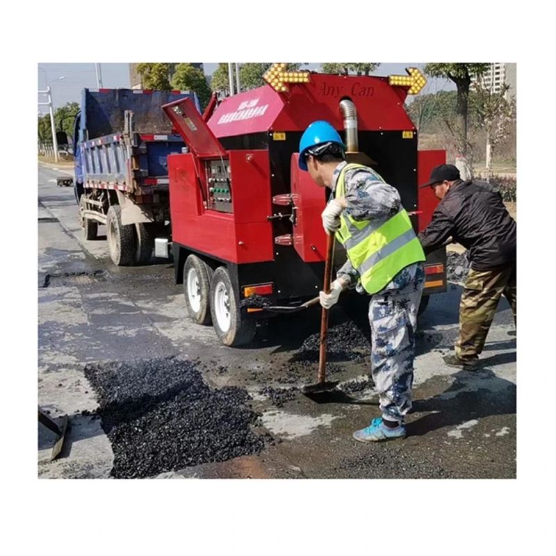 Mobile Towing Strong Power Asphalt Recycling Machine for Road Repair