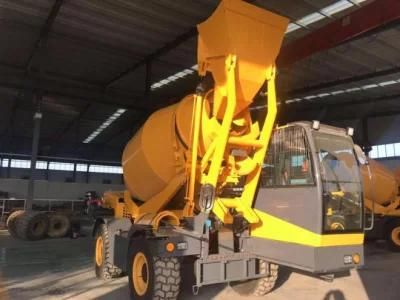 Self Loading Concrete Mixer with High Working Efficiency
