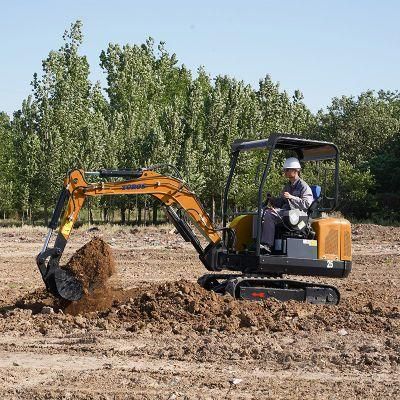 Hydraulic Long Boom Mini Excavator 2.2ton with Changchai Engine