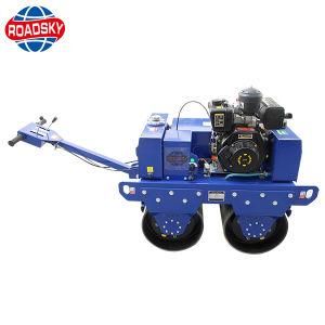 Asphalt Portable Hand Held Vibratory Compactor Mini Single Drum Road Roller