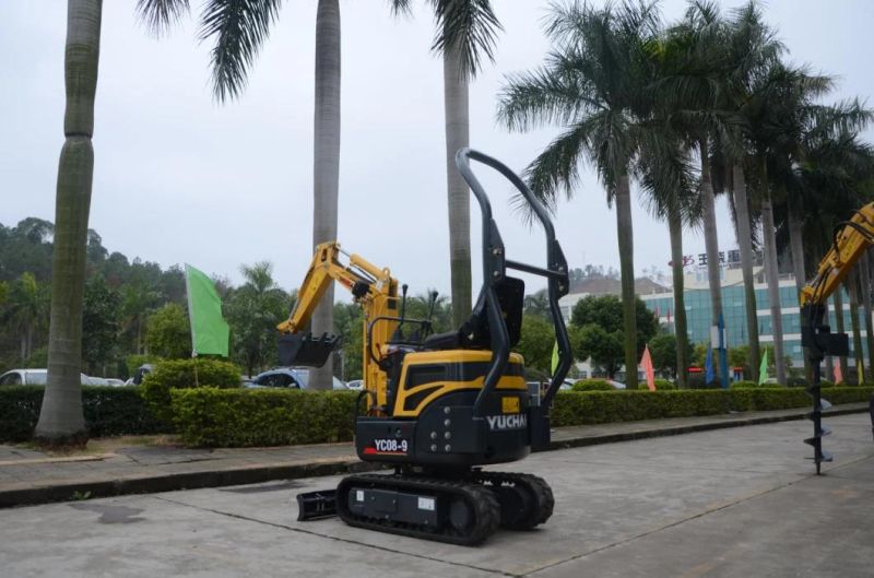 7.8 Tons Yc80-9 Steel Tracks Small Excavator with Yanmar Engine