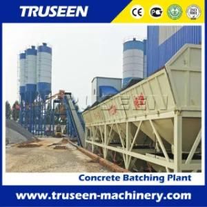 60m3/Hr Construction Equipment Belt Conveyor Stationary Concrete Batching Plant
