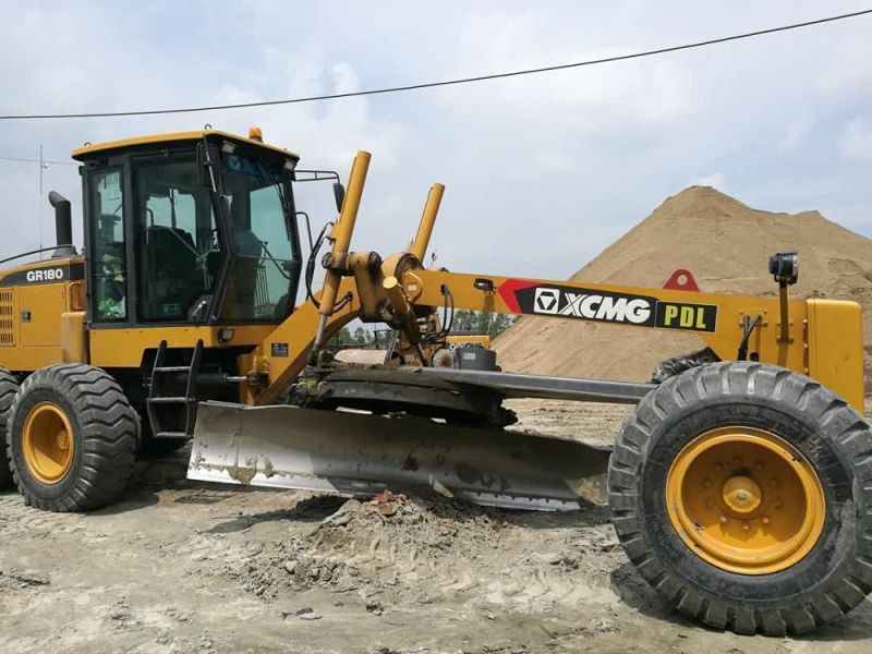 Earth-Moving Machinery 180HP Gr180 Motor Grader Machine with Front Blade and Ripper