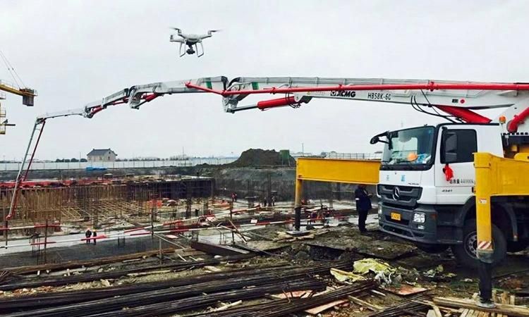 XCMG Concrete Machinery 58m Concrete Pump Truck Hb58K