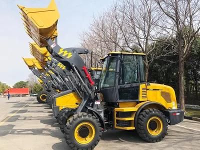 1.8tons Mini Wheel Loader Lw180kv 0.9m3 Bucket From Jiangsu China