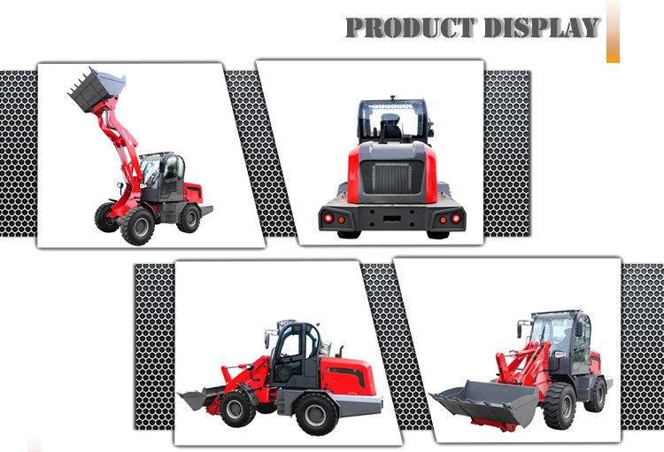China Weifang Manufacturer 1800kg Diesel Mini Radlader