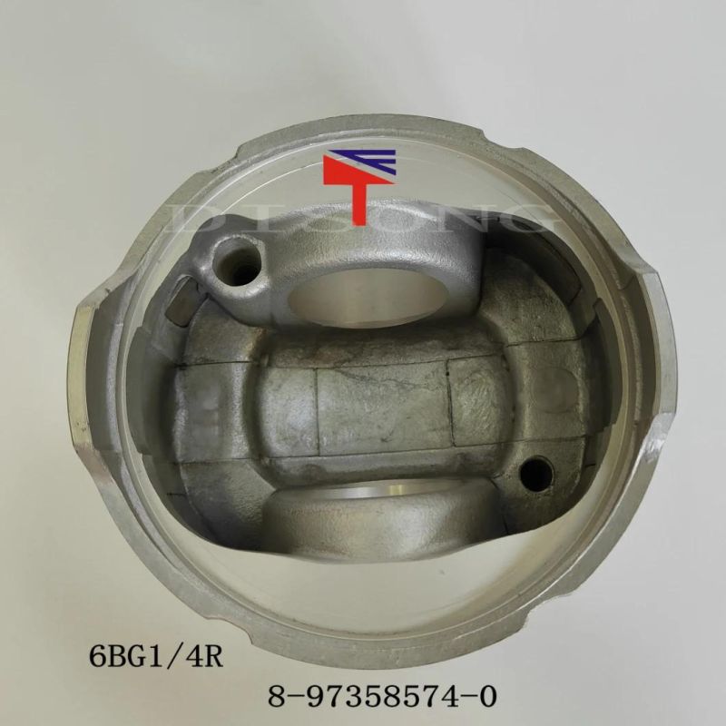 High-Performance Diesel Engine Parts Piston 8-97358574-0 for Excavator Zx250h-3G Engine 6bg1/4r