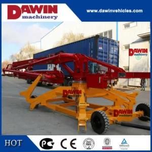 Hgy 13m-15m-17m-18m-23m Full Hydraulic Trailer Mobile Spider Concrete Placing Boom