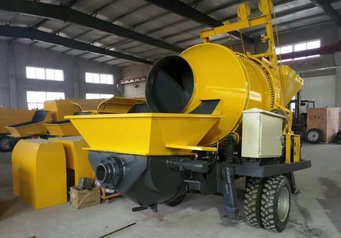 Mobile Type with Wheel Cement Mixing Pump Hot Sale