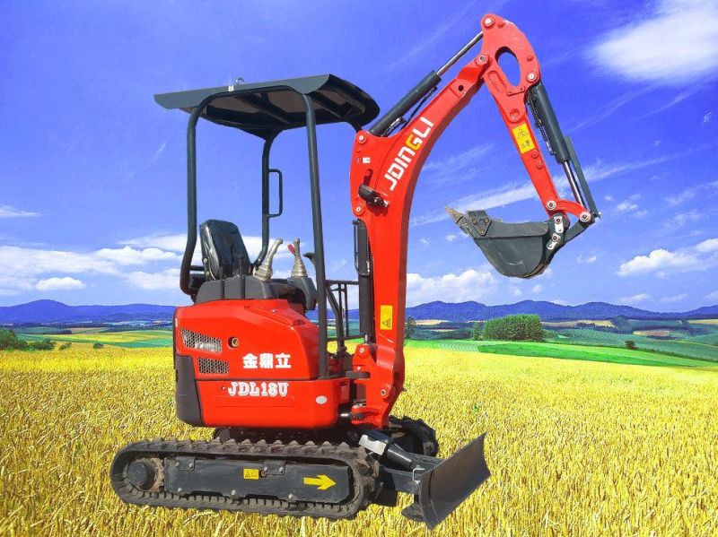 CE EPA China Small Hydraulic Excavators Mini Excavator 1 Ton 2 Ton 3 Ton 6 Ton 7 Ton Factory Cheaper Garden Home Use Price Mini Excavator for Sale