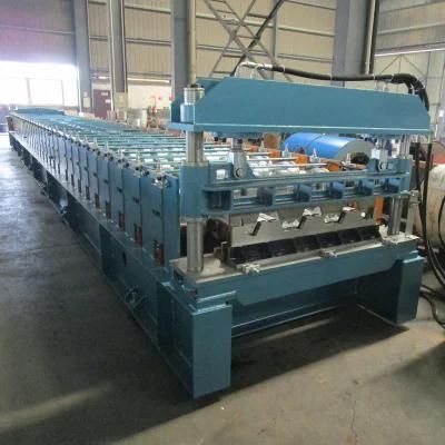 Whole Line Automatic Metal Steel Floor Decking Roll Forming Making Machine