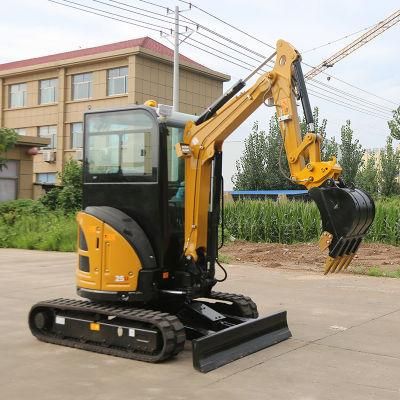 Flexible Operation Small Crawler Excavator 2.7 Ton Fw25u Cabin with CE and Tilting Bucket/Leveling Bucket/Digger for Sale