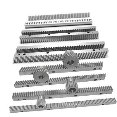 M1.5/M2/M3/M4/M5/M6/M8 CNC Gear Rack and Galvanized Sliding Gate Rack Gear Rack for Aerospace Industry