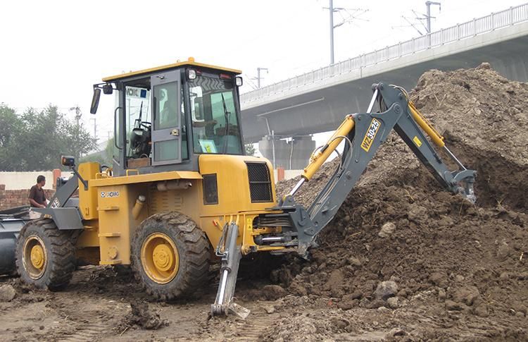 XCMG Backhoe Wheel Loader Wz30-25 Backhoe Loader Mini Wheel Loader Backhoe