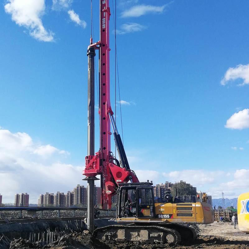 Drilling Equipment 155kn Mini Hydraulic Rotary Drilling Rig Machine Price Cheap Price for Sale (SR155)