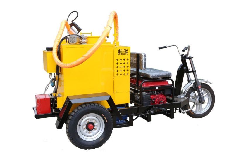 Crack-Pouring Machine for Roadway Maintenance