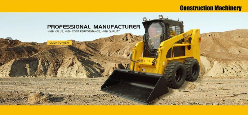 Chinese Mini Skid Steer Loader Tracked with Attachment