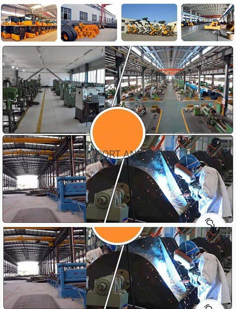 High Quality 4 Wheel Drive Backhoe Loader Digger Machine