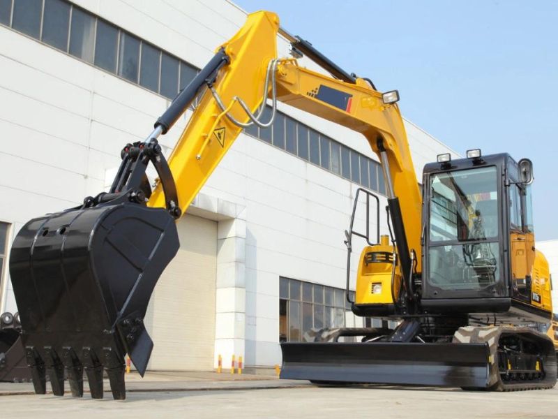 Official Brand New 6 Ton Sy55c Hydraulic Crawler Excavator in Stock