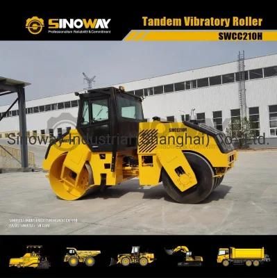 China Vibratory Combination Roller Hydraulic Asphalt Road Roller for Road Construction