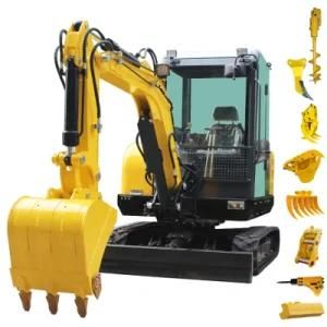 3.5 Ton - 1 Ton Construction Equipment CE New Mini Amphibious Excavator