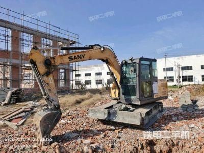 Used Mini Medium Backhoe Excavator Sany Sy75c Construction Machine Second-Hand