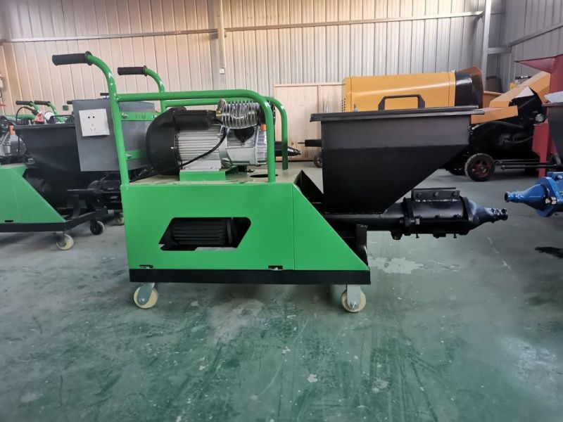 2021 Electrical Automatic Mortar Plastering Machine for Spraying Wall Cement