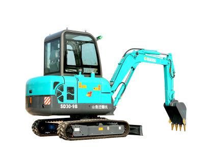 China Hydraulic 2-Ton Mini Excavator Mini Track Excavator Mini Digger Hydraulic Excavator Rubber Track Excavator