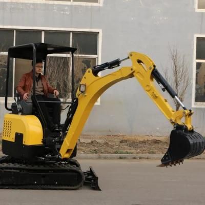 High Quality 1.6ton Garden Digger Farm Mini Excavator