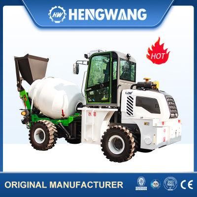 Small Mobile Cement Mini Truck Concrete Mixer Price