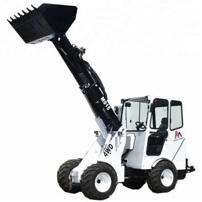 1500kg Hydrostatic Transmission Multifunctional Articulated Avant Mini Small Telescopic Boom 4X4 Front End Wheel Loader with CE for Sale
