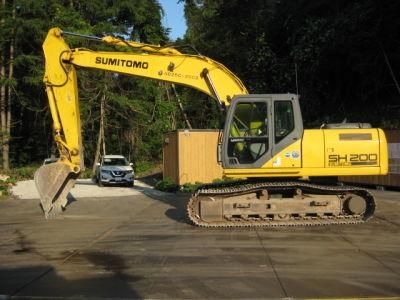 20 Ton Used Excavator Hydraulic Crawler Digger Ming Work Machine Construction Machinery Sumitomo Sh200-5 Excavatrice Excavadora Usada