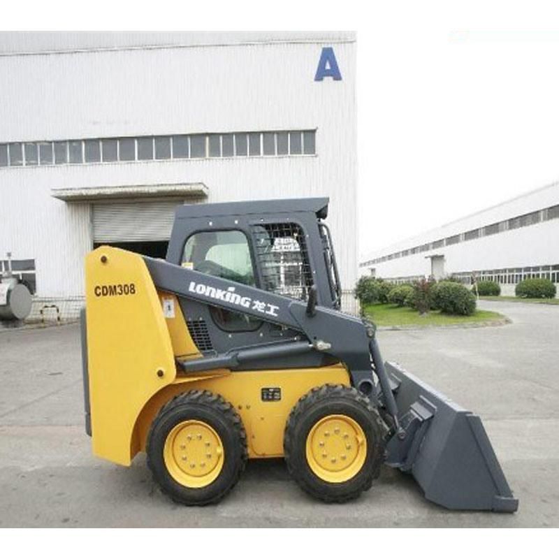 Lonking 0.54cbm 1ton Skid Steer Loader