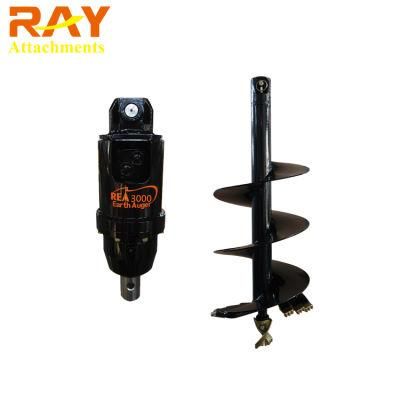 Drilling Machine Mini Excavator Attachments Earth Auger for Sale