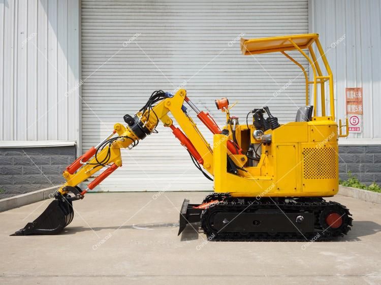 1.5 Ton- 2 Ton Mini Small Digger, Hydraulic Wheel Mining Crawler Excavator Machine