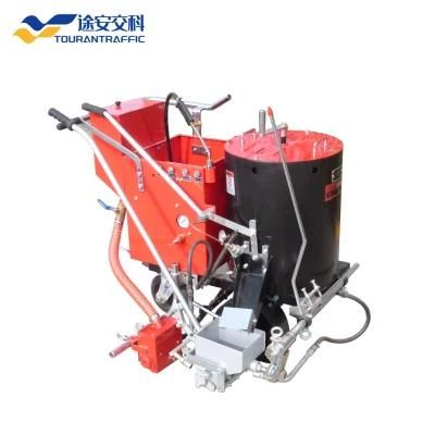 Hand-Push Thermoplastic (hotmelt) Screed Application Road Marking Machine Tr-Htp55 Type