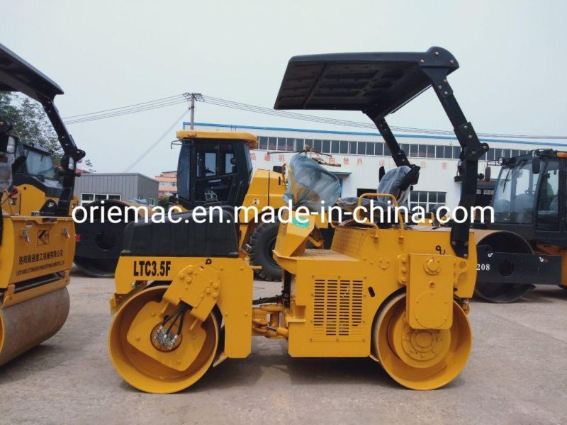 Lutong Double Drum Road Roller Ltc204p Hamm Double Drum Road Roller