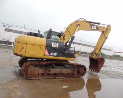 Caterpillar Used Excavator 318 Machines, Original Japan Brand Digger Cat 318d