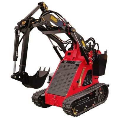 Mini Tracked Skid Steer Loader Used for Muddy Pavement with EPA Diesel Engine