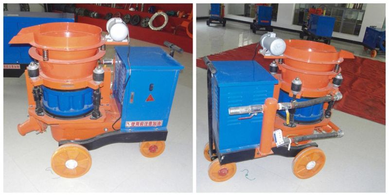 Coal Mine Underground Tunnel Dry Mix Shotcrete Machine Pz-7 Manufacturer