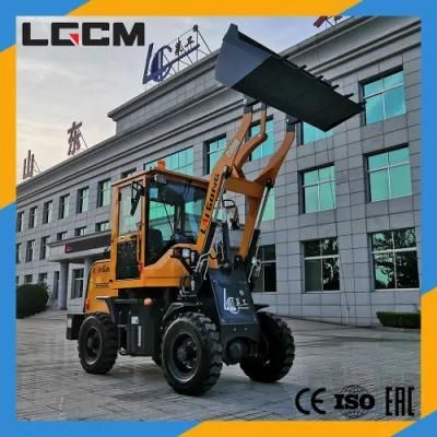 Lgcm 0.4m3 Front Wheel Mini Front End Loader with Hydraulic System
