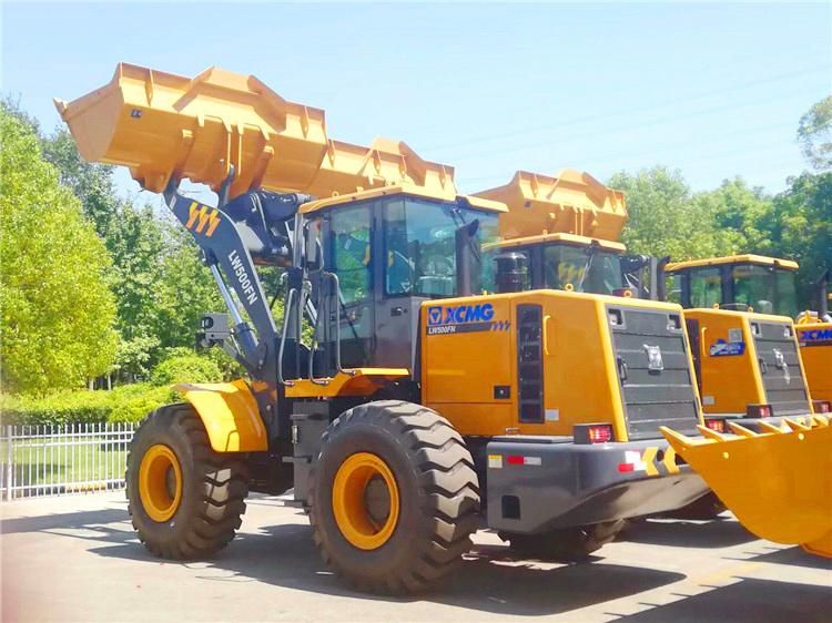 XCMG Lw500fv Wheel Loader Bucket Capacity Wheel Loader Price