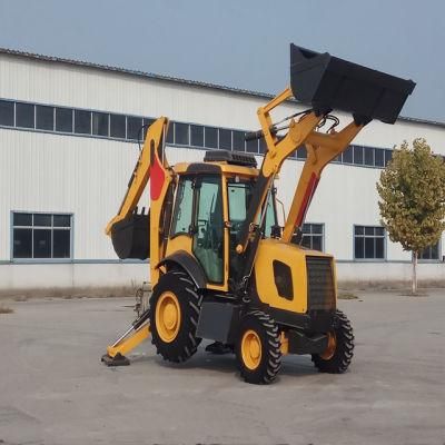 Mini Backhoe Loader with Breaker Hammer