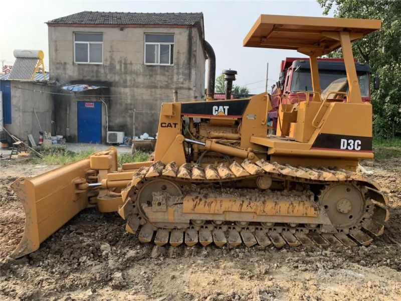 Small Caterpillar Farm Bulldozer D3c Cat D3 Crawler Tractor Dozer