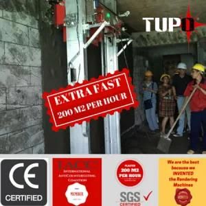 Tupo Brand Wall Plastering Machine/Auto Wall Rendering Machine