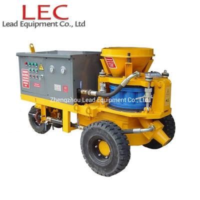 5m3 Per Hour Concrete Spraying Output Dry Shotcrete Machine for Tunnel Shotcrete