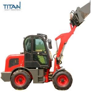 0.8t heavy duty construction equipment wheel loader zl08 with cheap price