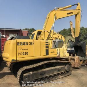 Second Hand Komatsu PC220-6 22 Ton Crawler Excavator Made in Japan